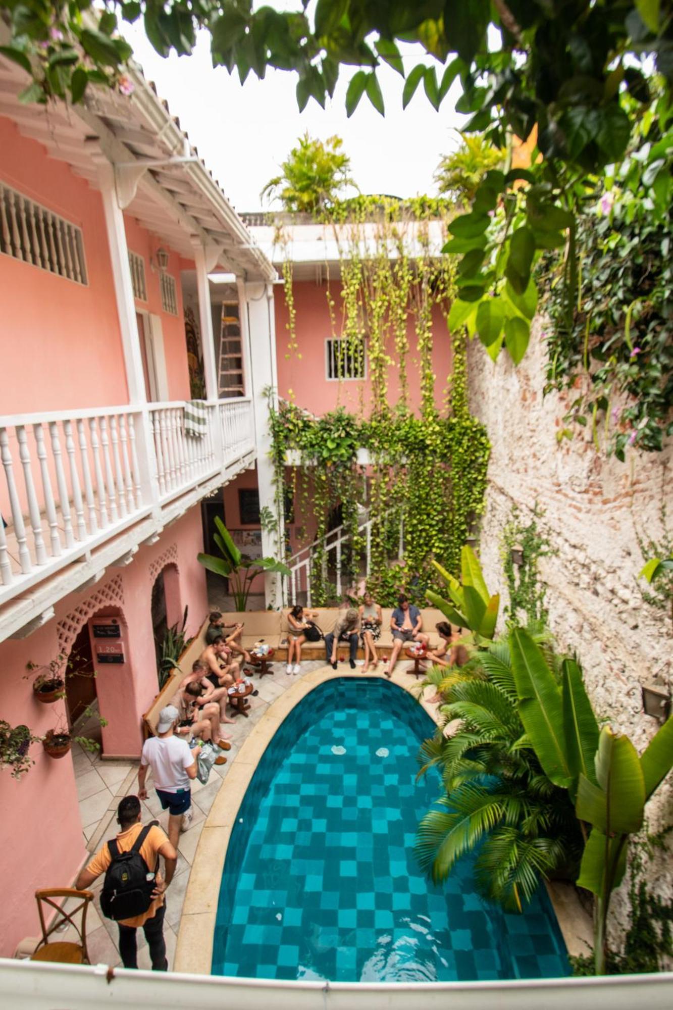 Casa Zahri Boutique Hostel Cartagena Екстер'єр фото